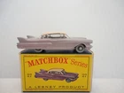 1960 MOKO Lesney Matchbox No.27 'CADILLAC SPECIAL'-Clear Wdws & Box-see photos &