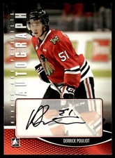 2012-13 In The Game Heroes and Prospects Autographs Derrick Pouliot Auto