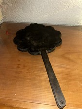 Herzwaffeleisen Gusseisen Alt Antik Deko FKS