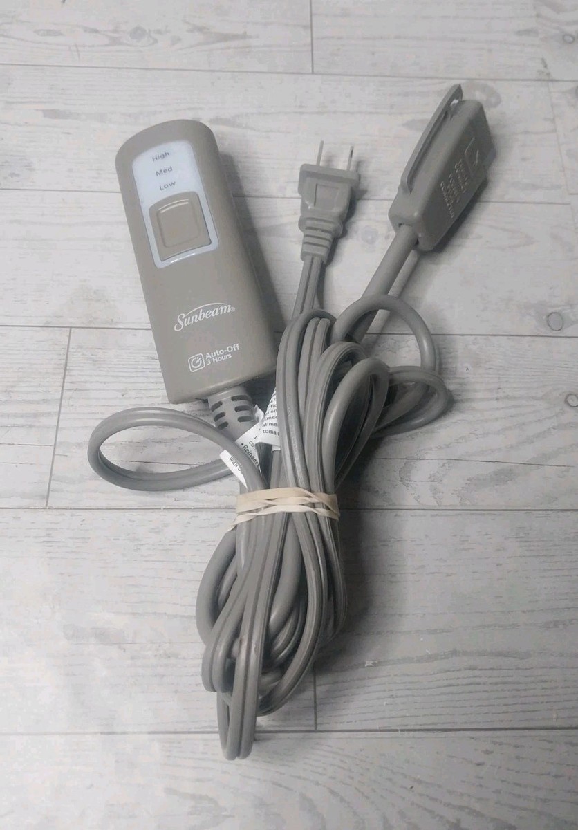 Blanket Remote Sunbeam Electric Throw Blanket Replacement Cord