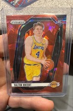 2024-25 Panini Prizm - Dalton Knecht #238 Red Ice Prizm (RC)