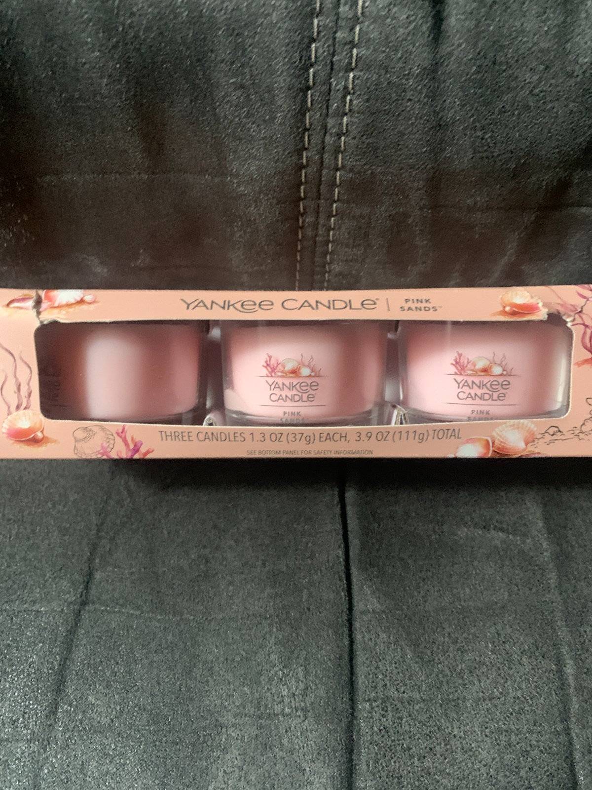Yankee Candle Summer Dreaming, Pink Sands, First Snow-3 Pack Mini candles