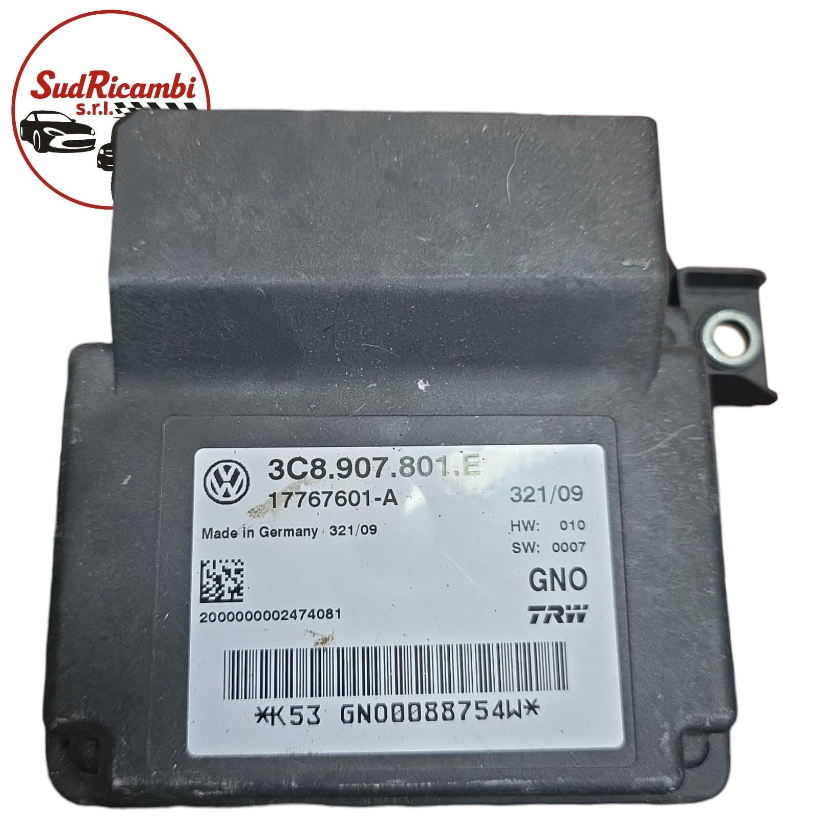 3C8907801E CENTRALINA FRENO DI STAZIONAMENTO VOLKSWAGEN PASSAT ORIGINALE USATO
