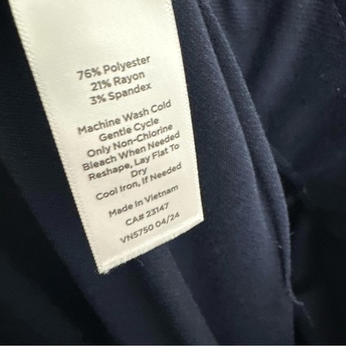 Talbots Blue Dress Pants Women's XL - Picture 4 of 5