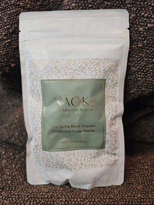 Naoki Fine Japanese Matcha First Spring Blend (Organic) Ceremonial Grade(y1)