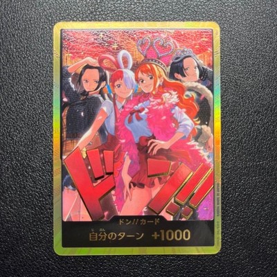 ONE PIECE Card Game Gold Don Heroines Special Set Limited Gold Flame japanese