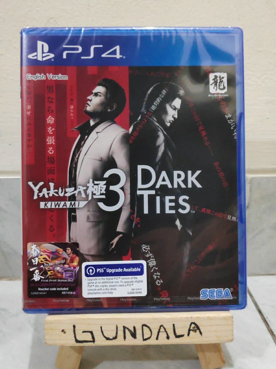 Yakuza Kiwami 3 & Dark Ties (Sony PlayStation 4/ PS4) (Asia