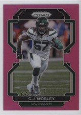 2021 Panini Prizm Pink Prizm CJ Mosley #90 1d2i
