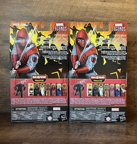 Marvel Knights Legends Series The Fist Ninja Army Builder LOTE BAF Mindless One - Imagen 5 de 16