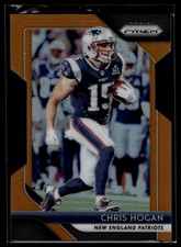 2018 Panini Prizm - Chris Hogan Prizm Orange Die Cut #/249 - Football #73