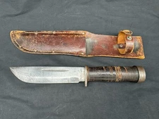 Vintage WWII Cattaraugus 225Q Quartermaster Fighting Knife
