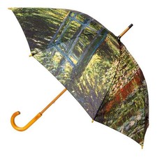 Clifton Printed Water Lily Pond Umbrella