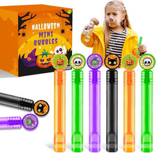 Halloween Bubble Toys 32-64 Pcs Mini Bubble Wands Kids Party Favors Trick or