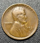 1931-S Lincoln Wheat Cent VF/XF Condition Only 866k Minted! Scarce Key Date