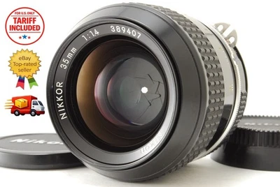 Objectif Ai [NEUF avec étui] Nikon Nikkor Ai 35 mm F/1,4 grand angle MF... - Photo 1/4