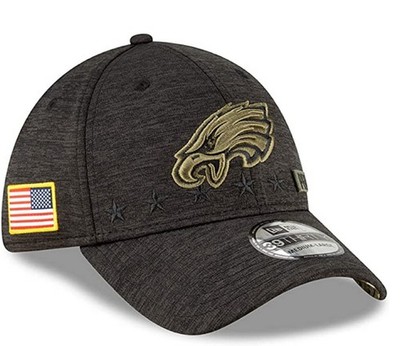 Authentic New Era NFL Salute To Service Philadelphia Eagles 39Thirty Flex Hat