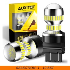 2-20x 3157 Led Bulb Backup Reverse Turn Signal Daytime Running Light White 3156