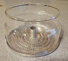 Pyrex Flameware Percolator Coffee Pot Replacement 7756 Glass Basket & Stainer