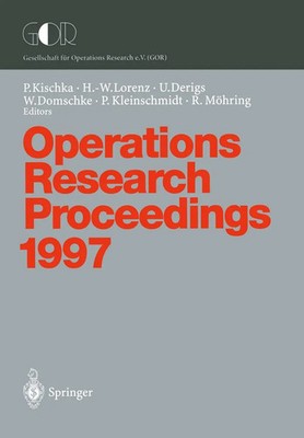 Peter Kischka (u. a.) | Operations Research Proceedings 1997 | Taschenbuch