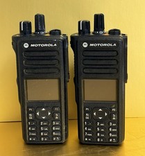  Lot Of 2 Motorola XPR 7580 AAH56UCN9KB1AN 800/900 MHZ Radios W/ Connect Plus