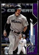 2020 Topps Purple #275 JT Riddle