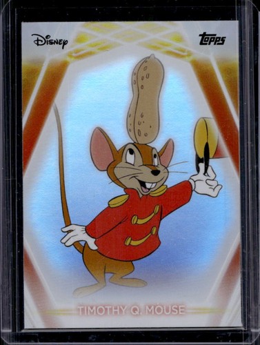2026 Topps Disney Neon Timothy Q. Mouse Rainbow Foil #184 Dumbo