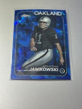 2024 Topps Chrome Sapphire Edition Sebastian Janikowski #154 Oakland Raiders