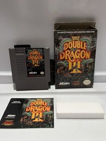 Double Dragon III 3 (Nintendo NES) Completo en Caja CIB - Probado