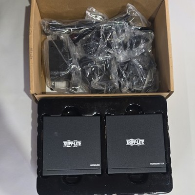 Tripp Lite HDBaseT HDMI over Cat5e/6 Extender 2-Port USB Hub Black B013-HU-4K