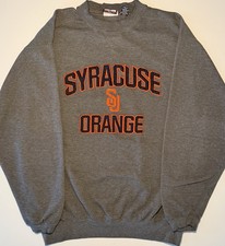 Vintage 90s - Syracuse University Orange - Crewneck Sweatshirt - Large