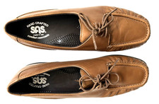 SAS HAND CRAFTED Made in USA Brown Leather Brand-New Women's Size 9M Shoes