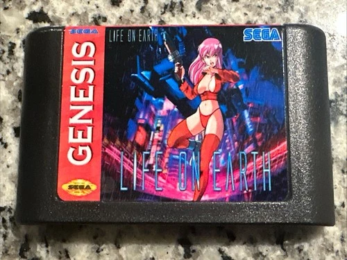 Life On Earth Reimagined ~  Cyberpunk Babe Shooter Beat Em Up. Sega Genesis