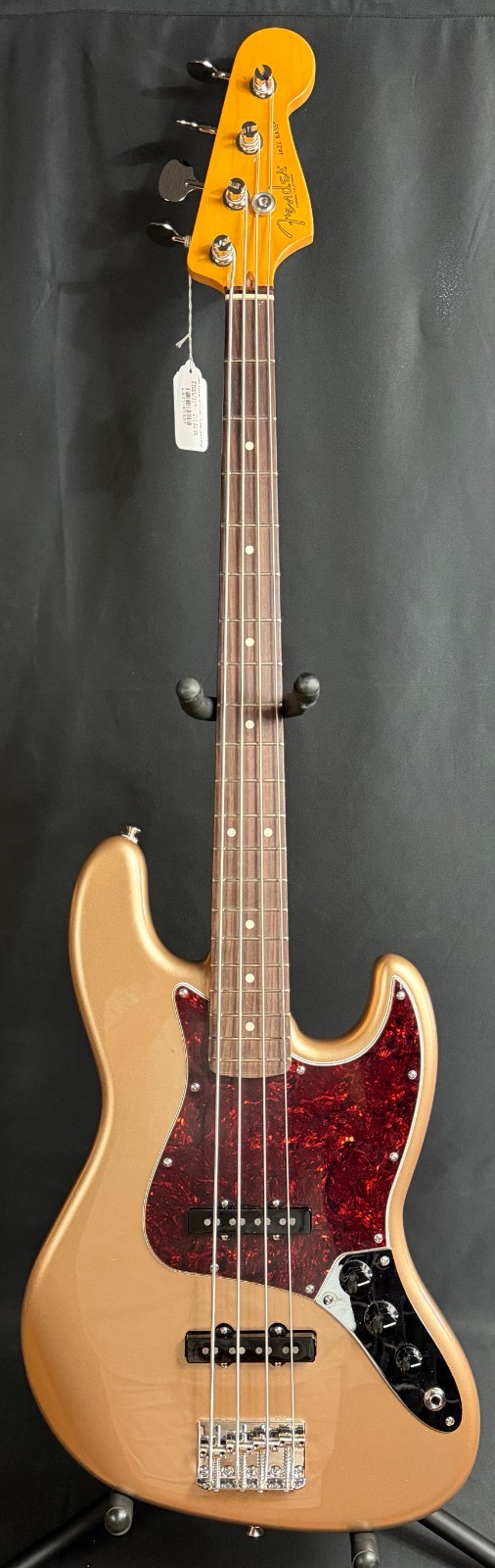 Fender American Professional Classic Jazz Bass 4-String Bass Guitar Firemist 