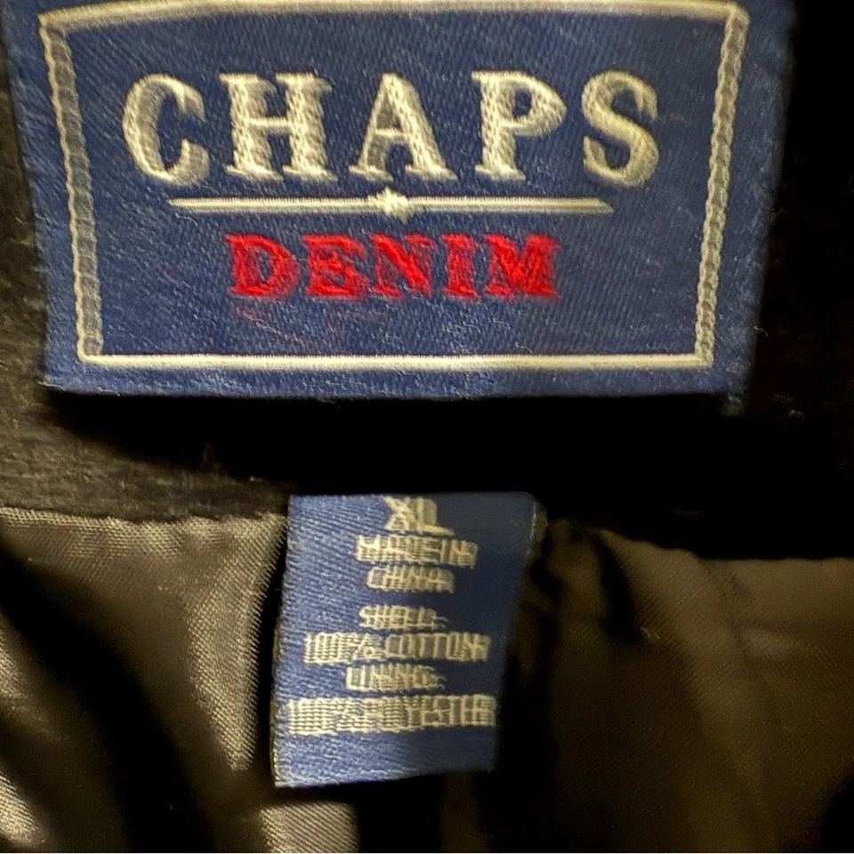 Blazer para mujer Chaps de terciopelo negro con botones facetados🖤 Foto 4 de 4