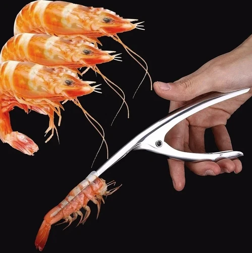 1pc Shrimp Peeler Deveiner Stainless Steel Seafood Cleaning Tool - NEW Opens in a new window or tab