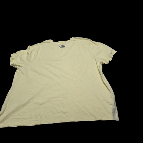 Y2K Juicy Couture x Forever 21 gelb Strass Logo Shirt Damen Plus 0X Tee - Bild 7 von 7