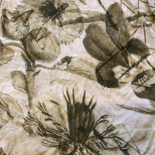 Anthropologie Pilcro grün Blumenmuster Knopfleiste Hemd Größe Medium leicht Hi Low - Bild 3 von 5