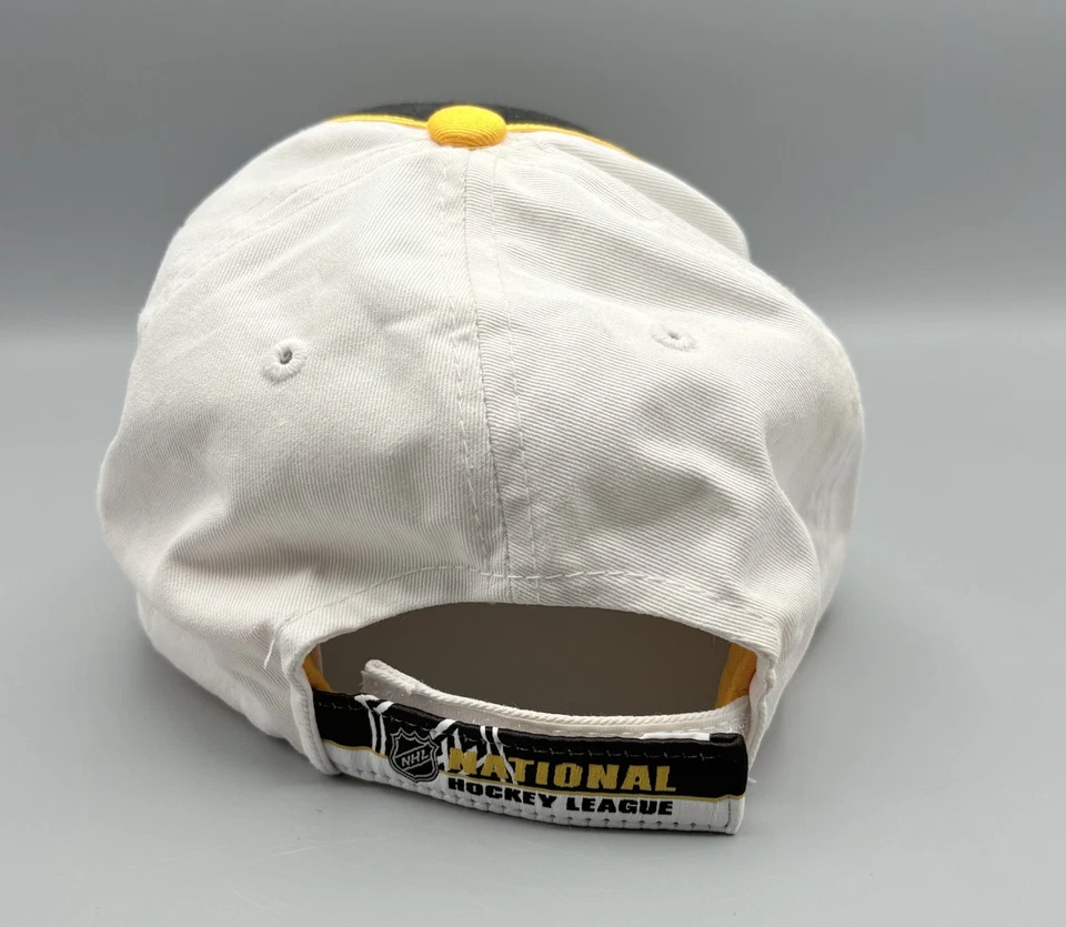 Boston Bruins Hockey Auténtico Reebok Center Ice Collection Sombrero Ajustable Foto 4 de 4