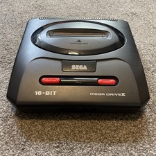 SEGA Mega Drive 2 16-Bit Home Console Black RF Connectivity MPN MK-1631-50