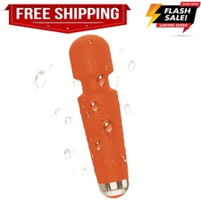 Electric Handhold Massager Muscle Relaxer for Nack, Back - Portable, Recharge...