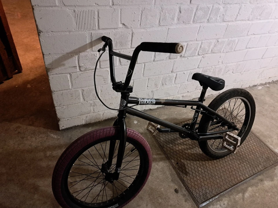 bmx fahrrad 20 zoll schwarz - Bild 3 von 4