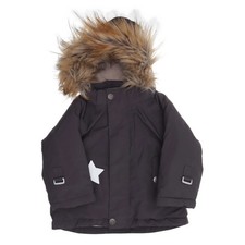 Mini a Ture, Winterjacke, Unisex (Kinder), Größe: 80, Wally Parka, Grau #NA9