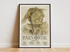 YAELOKRE Cole's Response 2025 UK Tour Poster Music Concert Art Print No Frame