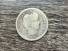 1915-S Barber Dime Coin, Cleaned