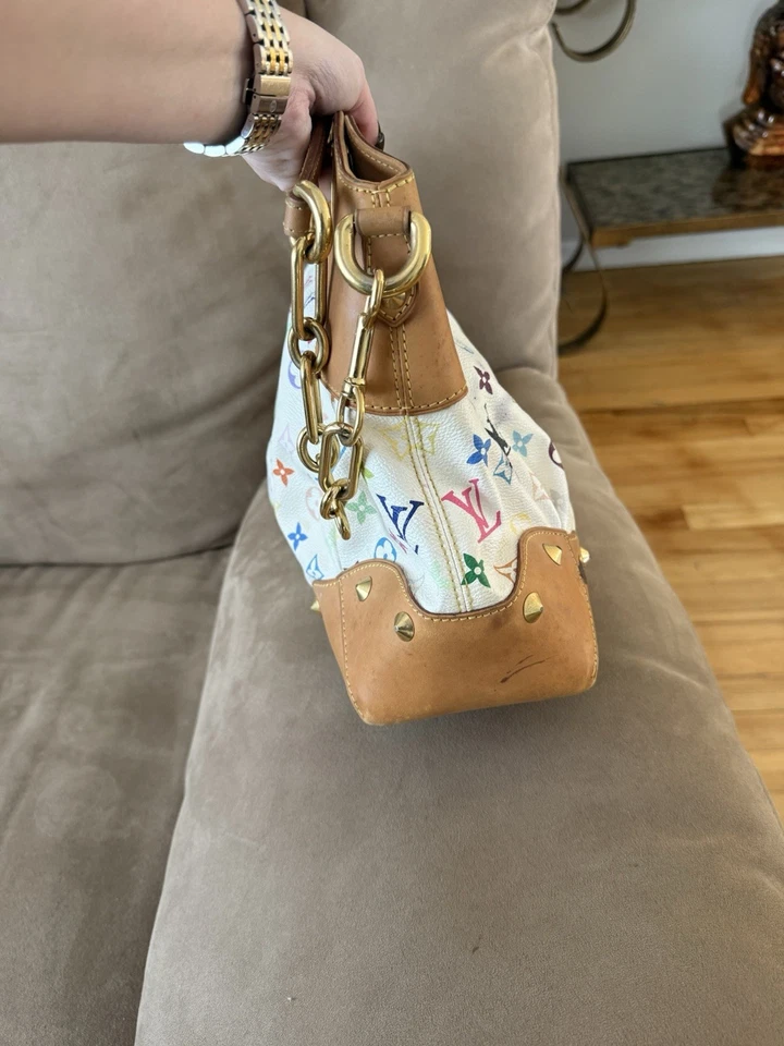 Takashi Murakami X Louis Vuitton 白色 Monogram 多色 Judy GM — 第 4/4 张图片