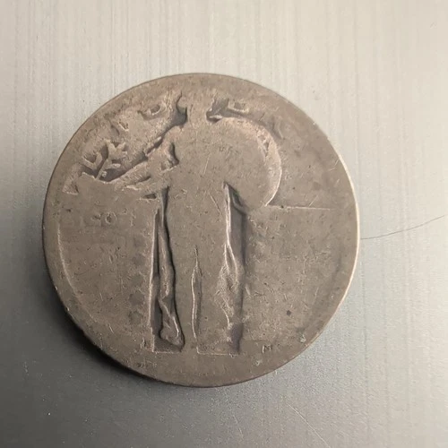 Standing Liberty Quarter-unable to read year
