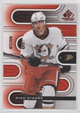 2022-23 Upper Deck SP Game Used Red 77/229 Ryan Strome #104 a3q