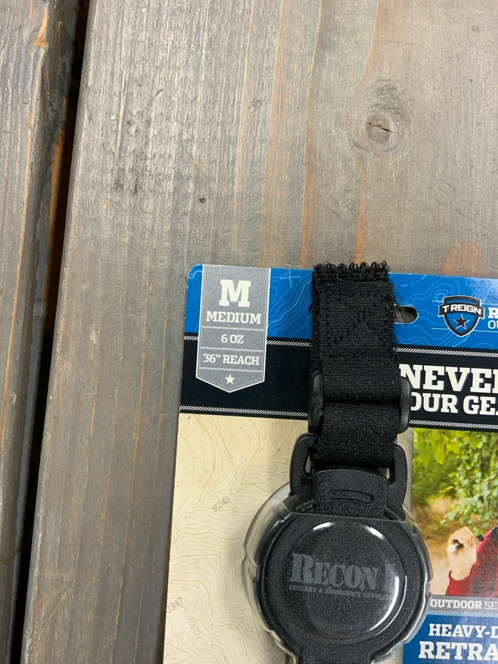 Retractable Outdoor Products Heavy-Duty Retractable Gear Tether for Camping - Image 4 of 4