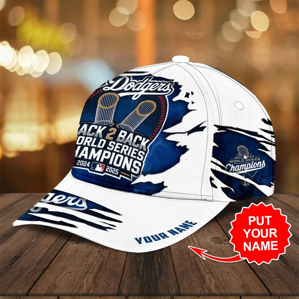 Personalized  Dodgers World Series 2025 Classic Cap