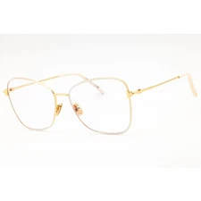 Tom Ford Women's Eyeglasses Ivory Metal Cat Eye Full Rim Frame FT5906-B 025